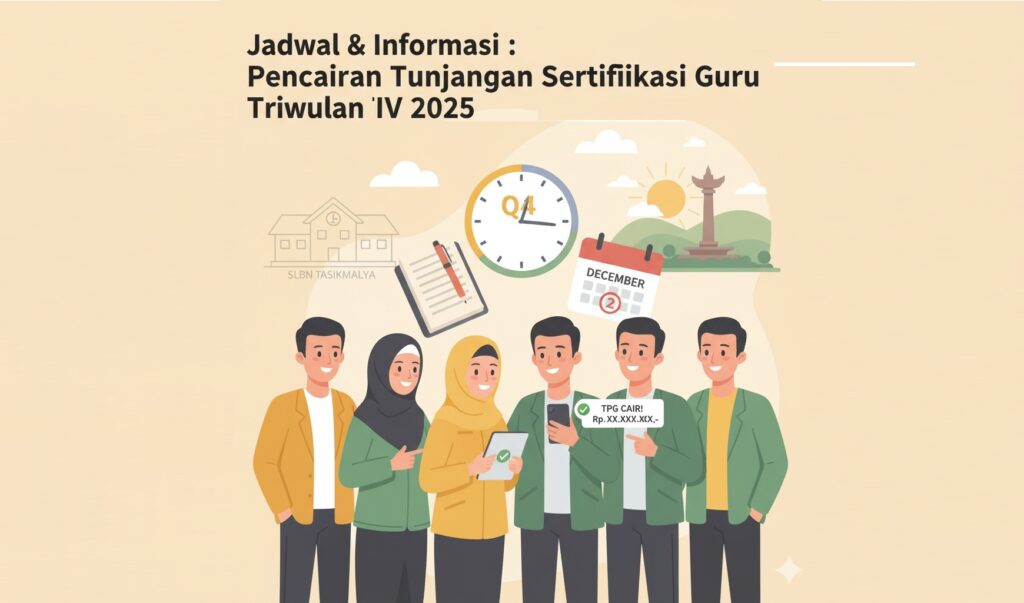 Jadwal & Informasi Terbaru: Pencairan Tunjangan Sertifikasi Guru Triwulan IV 2025